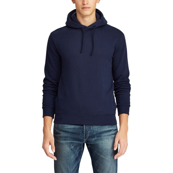 Polo Ralph Lauren Pullover Hoodie In Navy - Picture 1 of 5